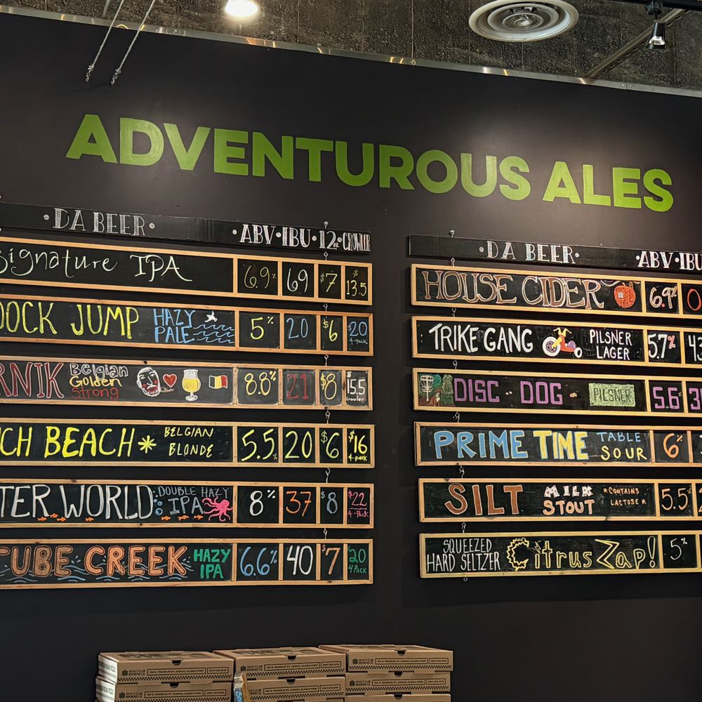 Devil's Club Brewing - Brews on tap the day we were in town. - Brewpubs Near Me - Juneau, Alaska Devil's Club Brewing - Brews on tap the day we were in town. - Brewpubs Near Me - Juneau, Alaska