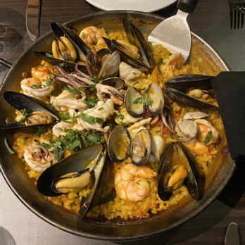 La Cosecha Bar + Restaurant - Seafood Paella (Must get) - Spanish Near Me - Paso Robles, California