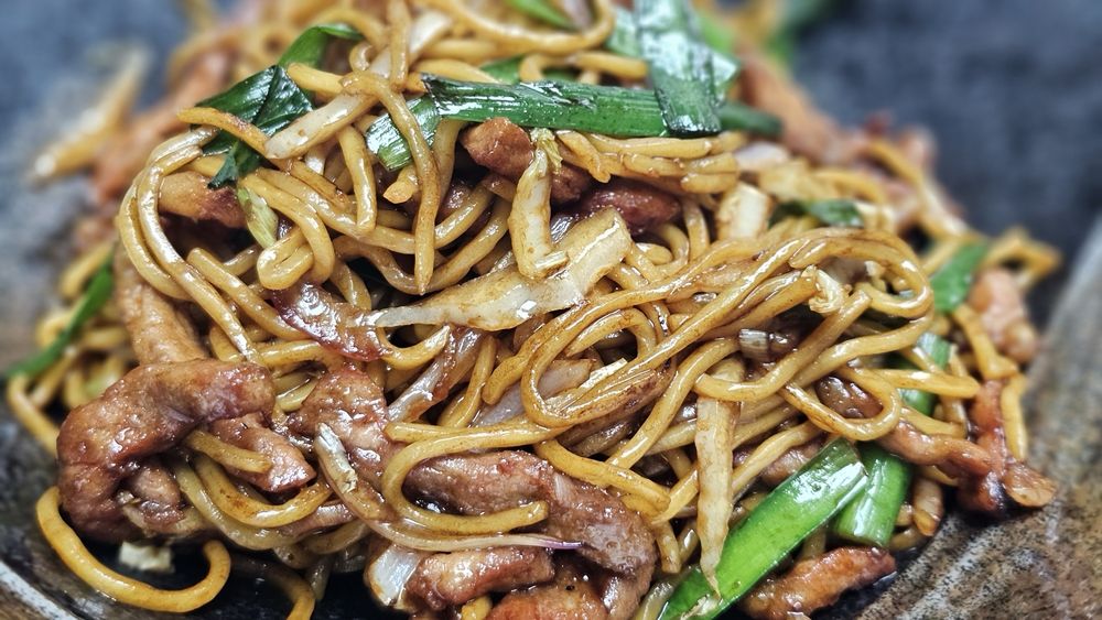 Food from Mr KeKe Ramen