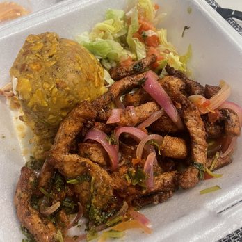 Faith Latin Cuisine - Mofongo with Fried Pork - Latin American Near Me - Apollo Beach, Florida Faith Latin Cuisine - Mofongo with Fried Pork - Latin American Near Me - Apollo Beach, Florida