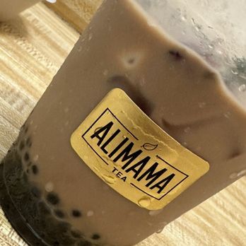 AlimamaTea - Royal milk tea with mini boba - Desserts Near Me - New York, New York AlimamaTea - Royal milk tea with mini boba - Desserts Near Me - New York, New York