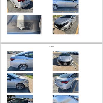 Enterprise Rent-A-Car - Nissan Versa Surface damage - Car Rental Near Me - Merriam, Kansas