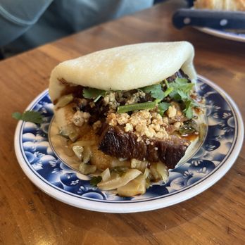 Joy - Pork Belly Clamshell Bun - Taiwanese Near Me - Los Angeles, California Joy - Pork Belly Clamshell Bun - Taiwanese Near Me - Los Angeles, California