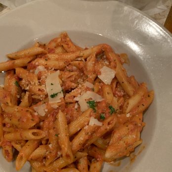 Amici Banquet Restaurant - Penne Pasta with vodka tomato cream sauce - Italian Near Me - St Augustine, Florida