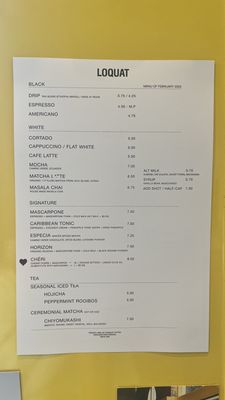 Menu photo 7 Loquat Coffee Los Angeles, CA Menu photo 7 Loquat Coffee Los Angeles, CA