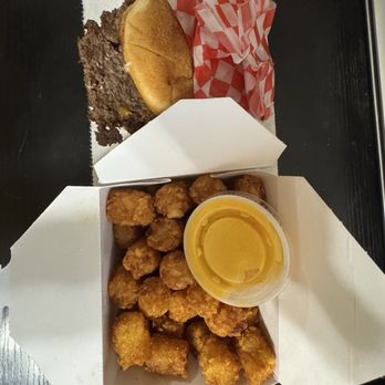 Danky Burgers - Danky double and cheese tots - Burgers Near Me - Midwest City, Oklahoma Danky Burgers - Danky double and cheese tots - Burgers Near Me - Midwest City, Oklahoma
