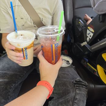Dutch Bros Coffee - Cookie butter freeze and Autumn Berry lemonade - Juice Bars & Smoothies Near Me - Lake Worth, Texas