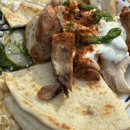 Meditation chicken plate Meditation chicken plate