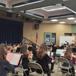 Canyon View Elementary - Spring concert - strings group.