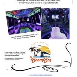 The BoomBox Party Bus