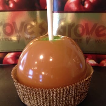 Grove’s Brittle Works - Home Made soft creamy caramel apples. Tell us what topping you want and we can make it. - Candy Stores Near Me - Hershey, Pennsylvania Grove’s Brittle Works - Home Made soft creamy caramel apples. Tell us what topping you want and we can make it. - Candy Stores Near Me - Hershey, Pennsylvania