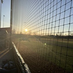 Diamond Nation - Morning horizon  right in batter's face.