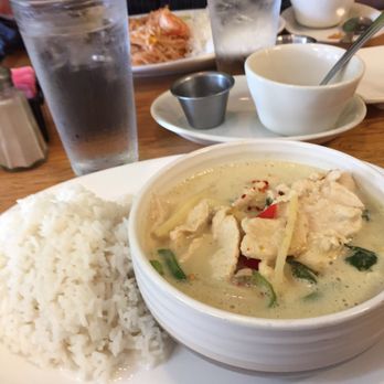 Simply Thai - The green curry with coconut rice was awesome. The spring rolls and crab wontons were also quality. - Thai Near Me - Fort Collins, Colorado