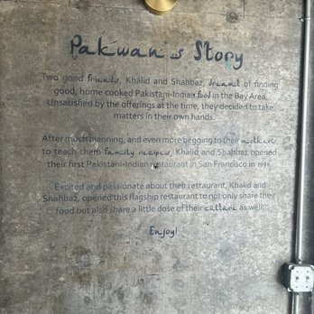 Pakwan Restaurant - Halal Near Me - San Francisco, California