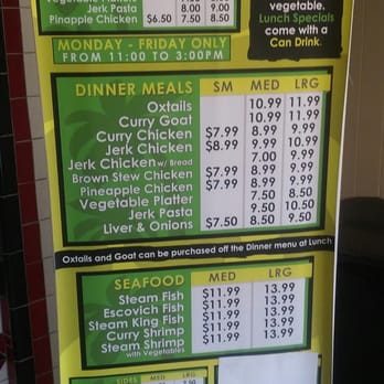 Tropical Grill - Menu - Caribbean Near Me - Birmingham, Alabama