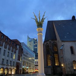 Nikolaisäule - ... Abendstimmung ...