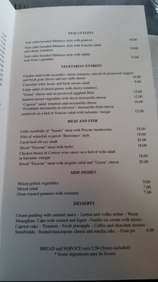 Menu photo 4 Trattoria Milanese Milan, MI Menu photo 4 Trattoria Milanese Milan, MI