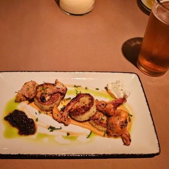 Clarklewis - Polenta cakes with wild forged mushrooms - Wine Bars Near Me - Portland, Oregon Clarklewis - Polenta cakes with wild forged mushrooms - Wine Bars Near Me - Portland, Oregon