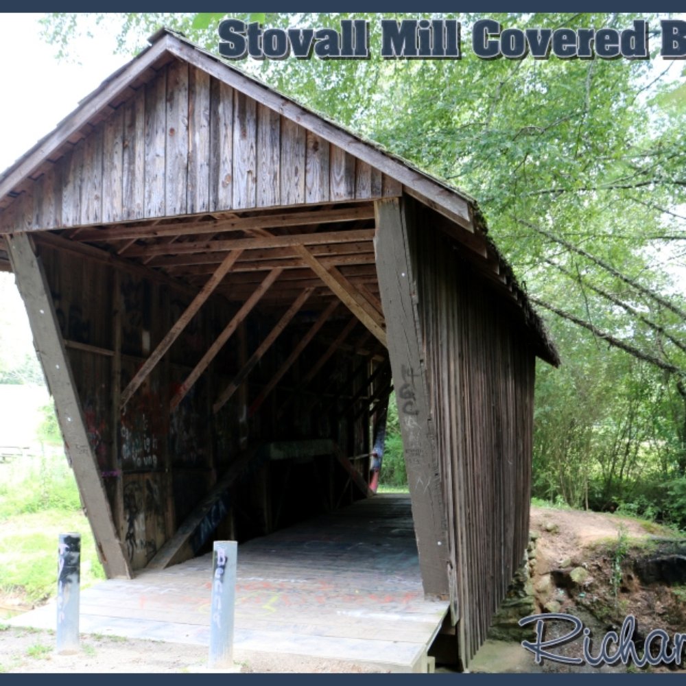 Stovall Mill Covered Bridge - Will be 120 years old next year (2015). - Hiking Near Me - Sautee Nacoochee, Georgia Stovall Mill Covered Bridge - Will be 120 years old next year (2015). - Hiking Near Me - Sautee Nacoochee, Georgia