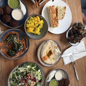 1000 Figs - French Fries, Hummus, Pickled Cauliflower, Falafel and Sauces, Brussels Sprouts, kale salad - Falafel Near Me - New Orleans, Louisiana 1000 Figs - French Fries, Hummus, Pickled Cauliflower, Falafel and Sauces, Brussels Sprouts, kale salad - Falafel Near Me - New Orleans, Louisiana