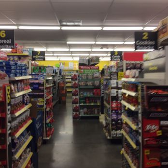 Dollar General - the aisle of a grocery store - Discount Store Near Me - Gibsonton, Florida