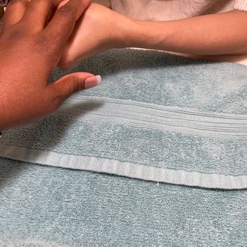 Megan's Nails Salon - Clear nail polish!!! Yassssss love - Nail Salons Near Me - Hayward, California