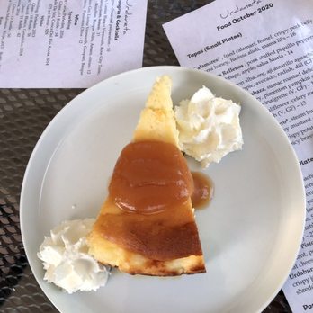 Urdaneta - Budin de Pan--cheesecake doesn't need crust, just dig into the good stuff. - Tapas/Small Plates Near Me - Portland, Oregon Urdaneta - Budin de Pan--cheesecake doesn't need crust, just dig into the good stuff. - Tapas/Small Plates Near Me - Portland, Oregon