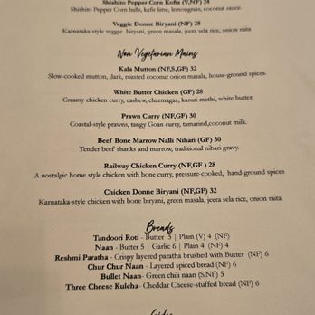 Jashn - Menu - Indian Near Me - Santa Clara, California