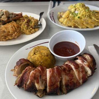 Desecheo Restaurant - Rice, bacon wrapped chicken breast, lobster and churrasco - Puerto Rican Near Me - Aguadilla, Puerto Rico Desecheo Restaurant - Rice, bacon wrapped chicken breast, lobster and churrasco - Puerto Rican Near Me - Aguadilla, Puerto Rico
