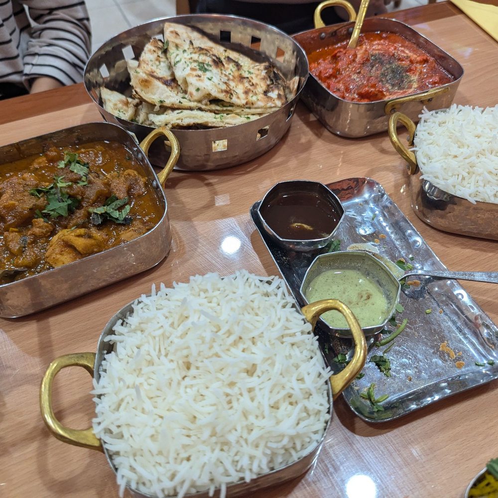Mango chicken, butter chicken Mango chicken, butter chicken