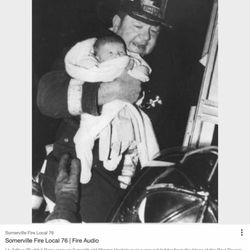Somerville Fire Department - I was in the front page of the newspaper.