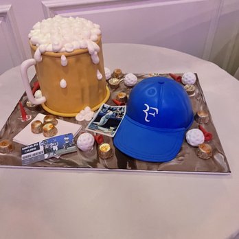 The Dessert Ladies - Grooms cake! They made this scene cake to make it look like what our kitchen table looks like when my husband gets home from golf! - Bakeries Near Me - Long Hill, New Jersey The Dessert Ladies - Grooms cake! They made this scene cake to make it look like what our kitchen table looks like when my husband gets home from golf! - Bakeries Near Me - Long Hill, New Jersey