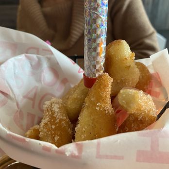 Loaded Empanadas - Churros dusted with sugar - Tapas/Small Plates Near Me - Las Vegas, Nevada Loaded Empanadas - Churros dusted with sugar - Tapas/Small Plates Near Me - Las Vegas, Nevada