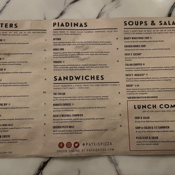 Patxi’s Pizza - Menu - Pizza Near Me - Porter Ranch, California Patxi’s Pizza - Menu - Pizza Near Me - Porter Ranch, California