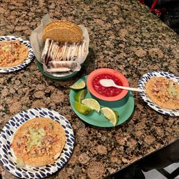 Complimentary Ceviche and chips