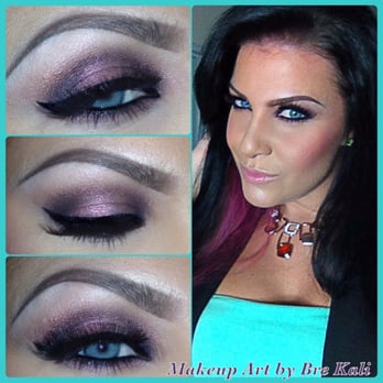 Makeup Art By Bre Kali - Smoked inner and outer crease, Star Violet (MAC) in the middle - Makeup Artists Near Me