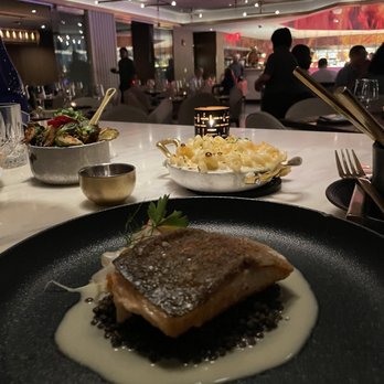 Gordon Ramsay Hell's Kitchen - Delicious salmon - New American Near Me - Atlantic City, New Jersey