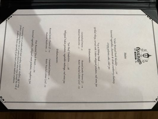 Menu photo 5 The Gaslight on Main Kernersville, NC Menu photo 5 The Gaslight on Main Kernersville, NC
