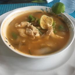 The lime soup. Amazing, best lime soup I've had including three places in Cozumel and six others on Rivera maya. That good!!!! The lime soup. Amazing, best lime soup I've had including three places in Cozumel and six others on Rivera maya. That good!!!!