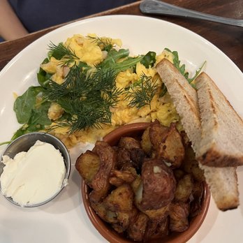 Lula Cafe - Rushing Waters Smoked Trout Scramble - New American Near Me - Chicago, Illinois