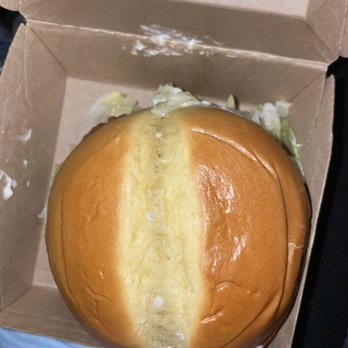 McDonald's - a hamburger in a cardboard box - Fast Food Near Me - Ruther Glen, Virginia