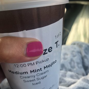 Philz Coffee - Mint mojito from in-app order - Coffee & Tea Near Me - La Jolla, California