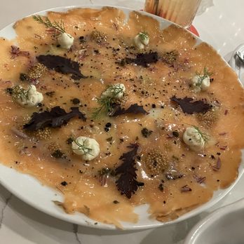 Venicia Restaurante - Carpaccio de salmon - Italian Near Me - Tijuana, BCN Venicia Restaurante - Carpaccio de salmon - Italian Near Me - Tijuana, BCN