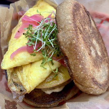Songbird - Sprouted English Muffin - Breakfast & Brunch Near Me - St. Louis, Missouri Songbird - Sprouted English Muffin - Breakfast & Brunch Near Me - St. Louis, Missouri