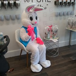 PureFections - They had photos with the Easter Bunny