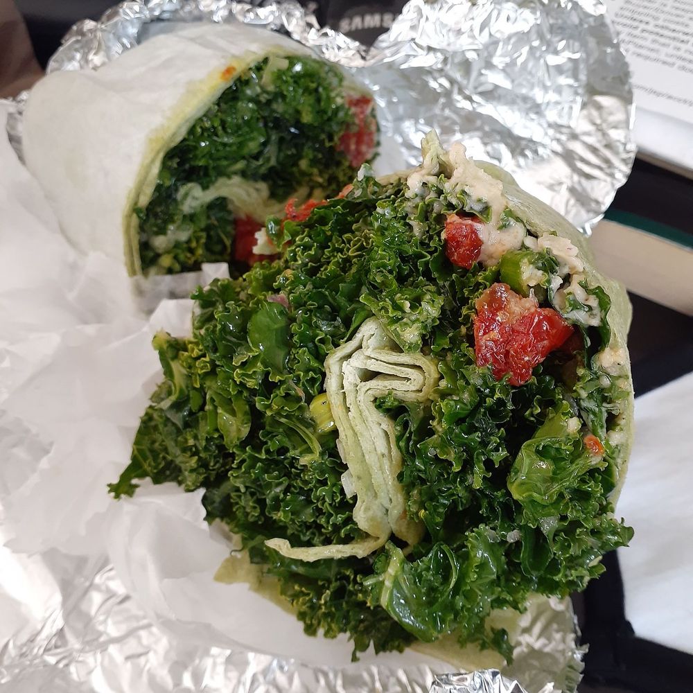Green Love Kitchen - This is my Vegan wrap with avocado added! Absolutely delicious! - Vegan Near Me - Lithonia, Georgia Green Love Kitchen - This is my Vegan wrap with avocado added! Absolutely delicious! - Vegan Near Me - Lithonia, Georgia