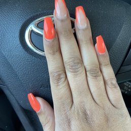 My new nails after Ken did a great fill! Ready for summer fun!