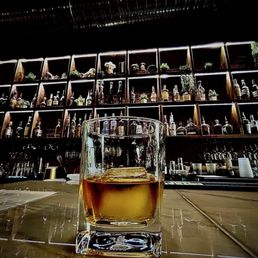 Makers Mark on the rocks.