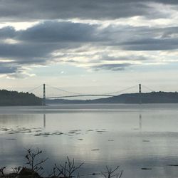 Inn At Ferry Landing - View of our bridge from our front yard ...