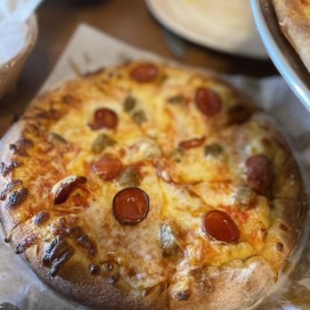 Amedeo - Personal pepperoni and sausage pizza - Pizza Near Me - Las Vegas, Nevada Amedeo - Personal pepperoni and sausage pizza - Pizza Near Me - Las Vegas, Nevada